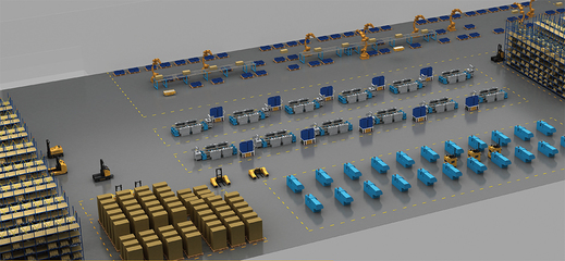 智能物流仓储设备 驱动智能工厂发展的核心引擎